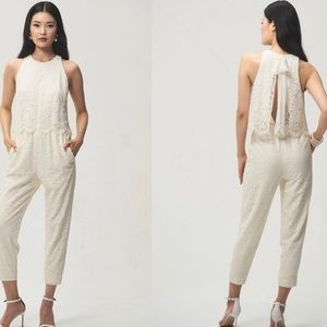 White Lace Jumpsuit